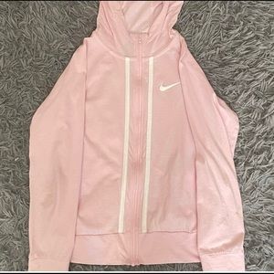 Pink Nike Jacket womens small